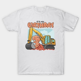 Excavator  P R t shirt T-Shirt